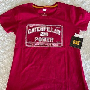 Women's size small Caterpillar Power tee, NWT.